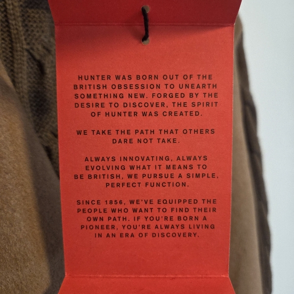 NWT Hunter Quiet Luxury Wool-Blend Knit & Felted Hybrid Blazer Jacket Brown - Picture 8 of 8